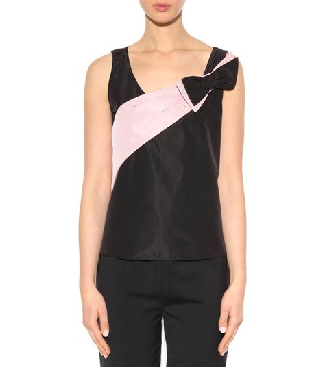 prada taffeta top|Prada Taffeta Tops for Women .